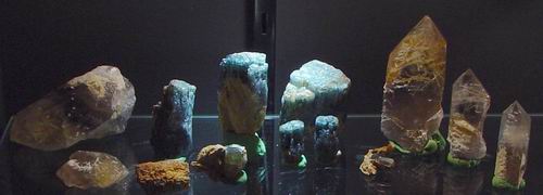 Some of the crystals from pocket 11