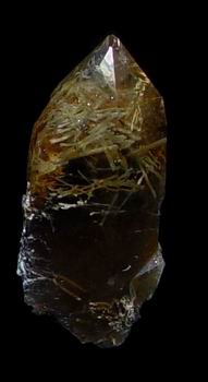 Quartz crystal with cookeite inclusions from pocket 11