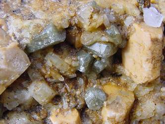 Apatites...closeup in matrix